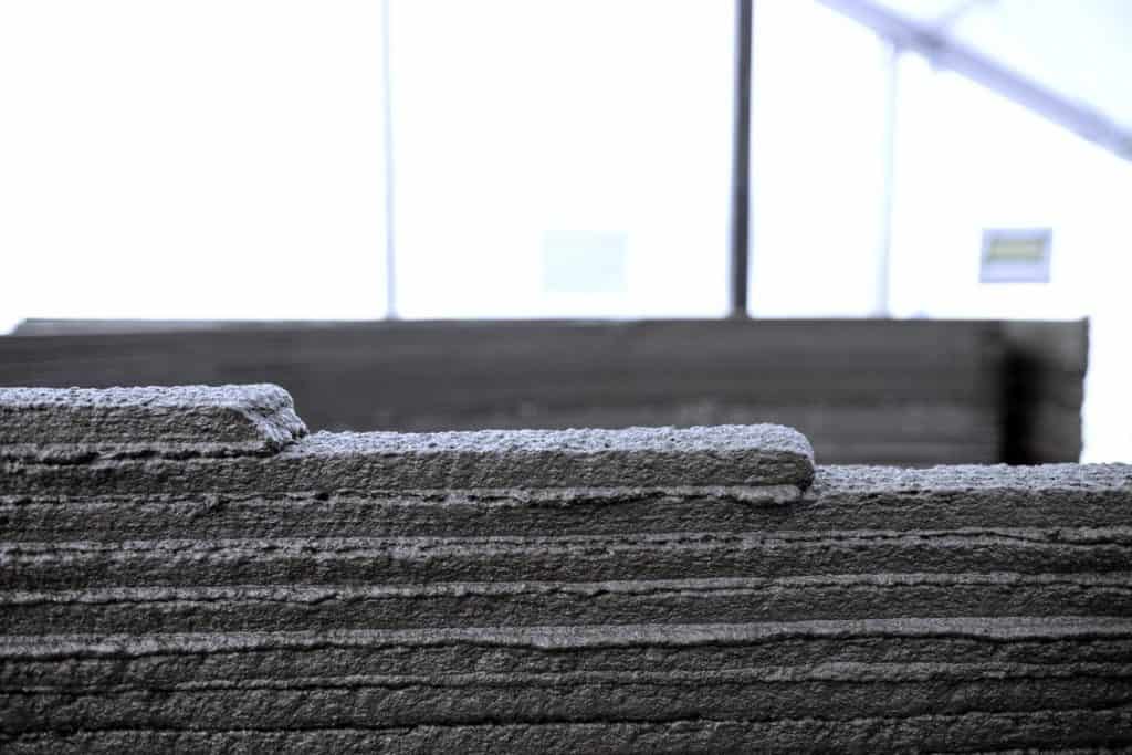 3D printed concrete