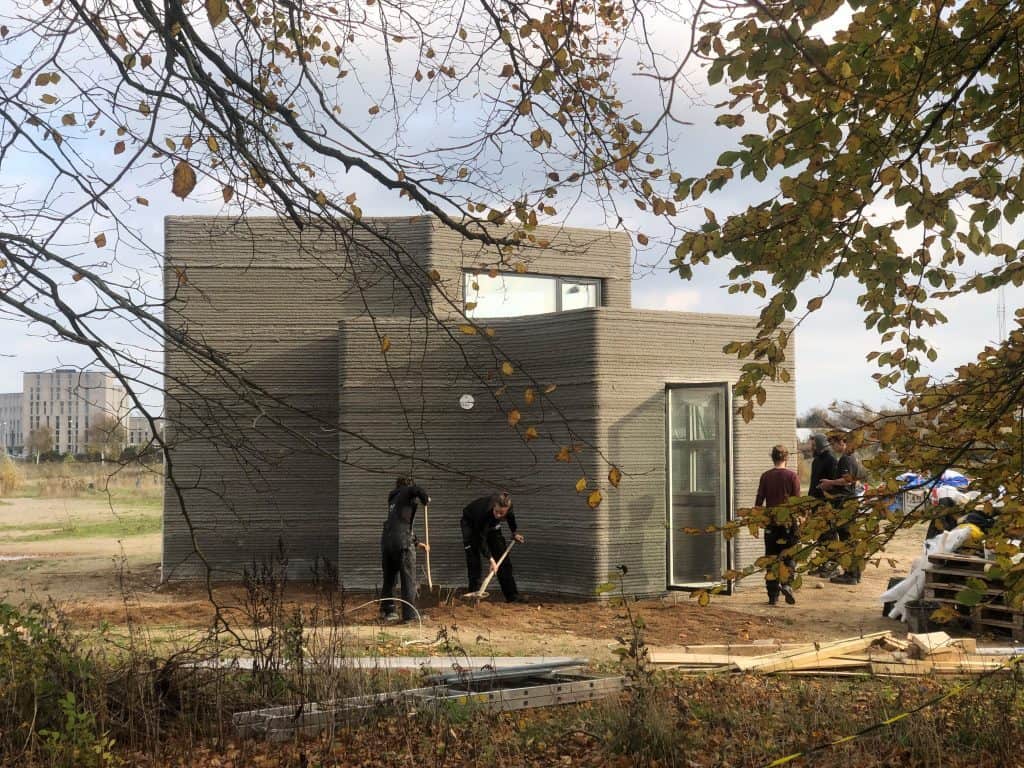 3DCP Group 3D printed house in Holstebro