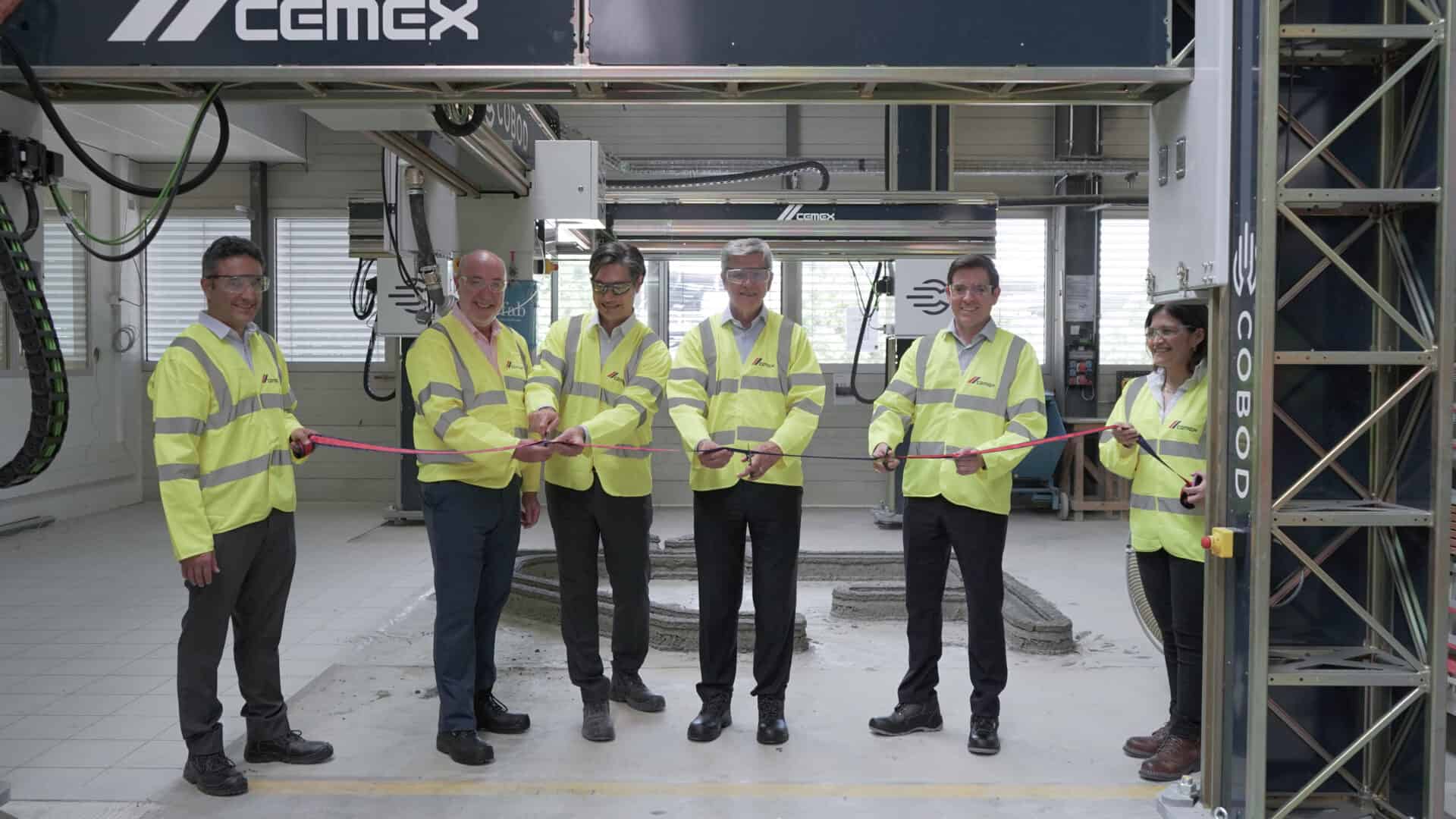 CEMEX receiving their BOD 3D construction printer
