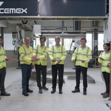 CEMEX receiving their BOD 3D construction printer