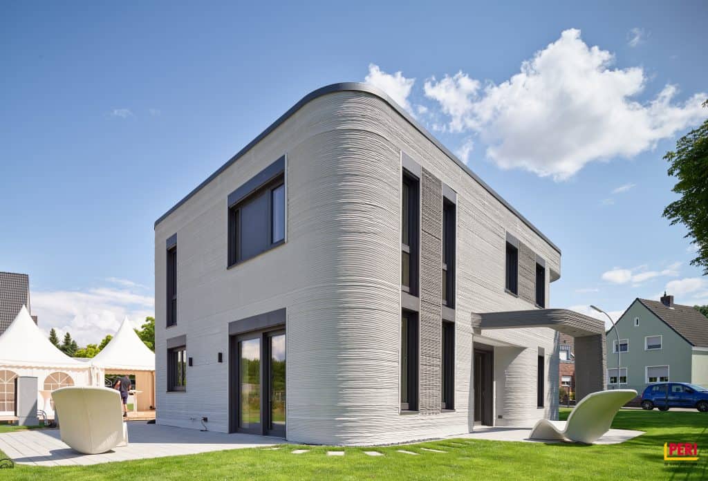 PERI 3D printed home in Beckum