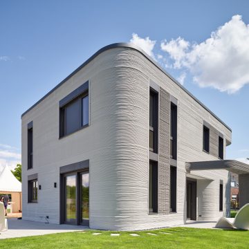 PERI 3D printed home in Beckum