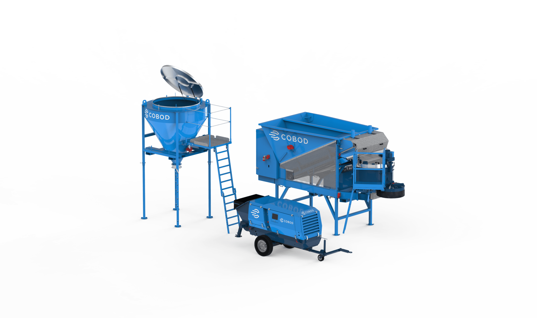 Mini Batch Plant COBOD International