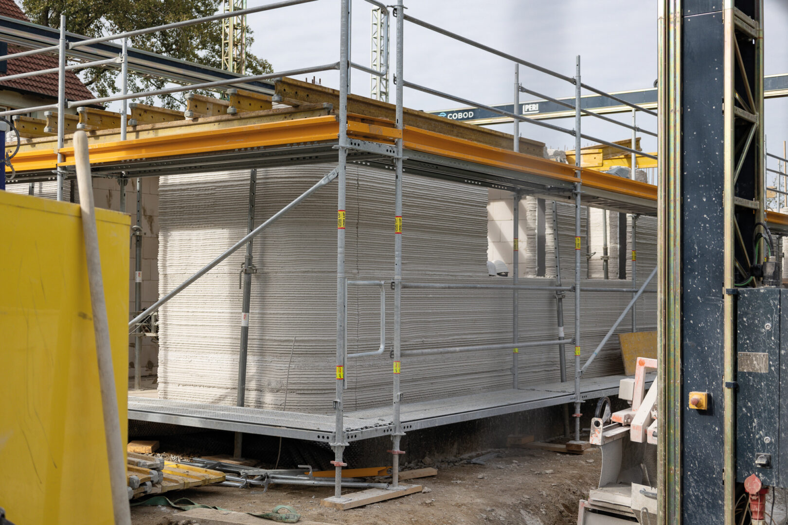 PERI 3D Construction  is building realizes Europe's first 3D printed social housing apartment building 