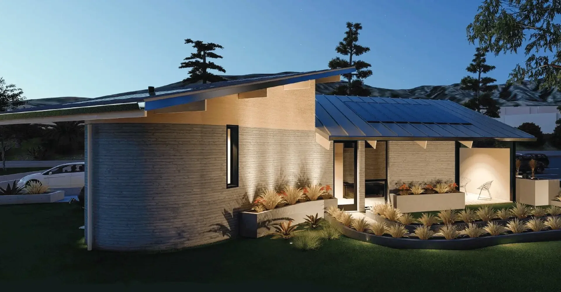 First 3D Printed Net Zero Energy Home Made in Los Angeles