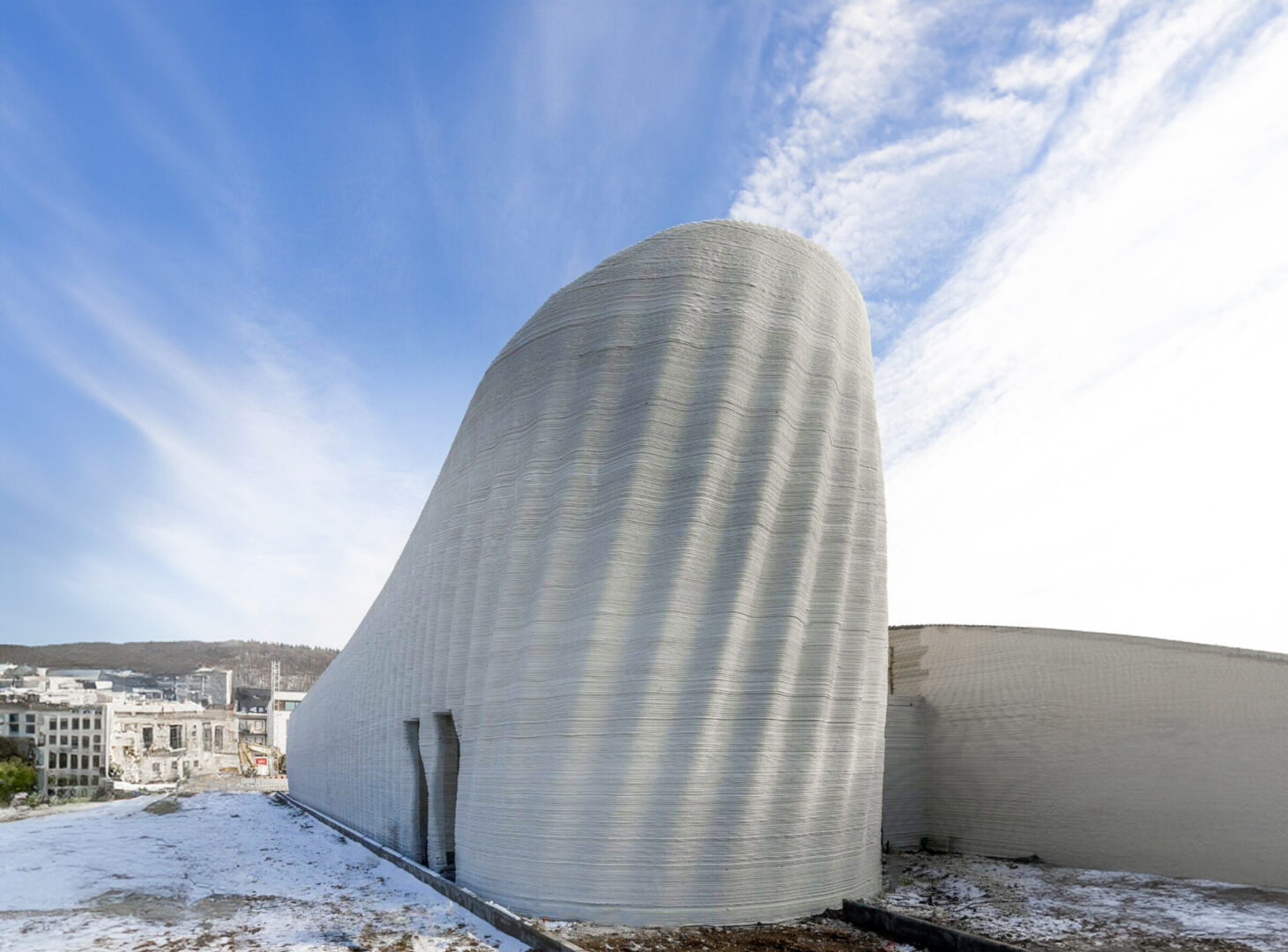 Europe's Largest 3D Printed Building