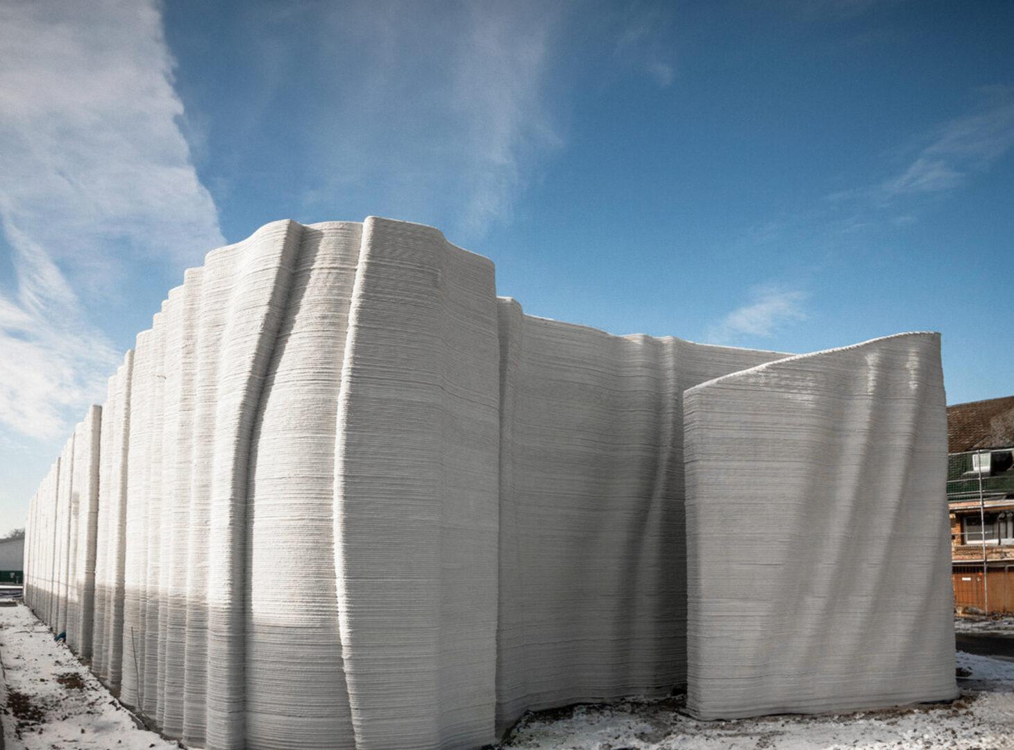 Europe's largest 3D printed building - IT Server Hotel in Heidelberg, Germany