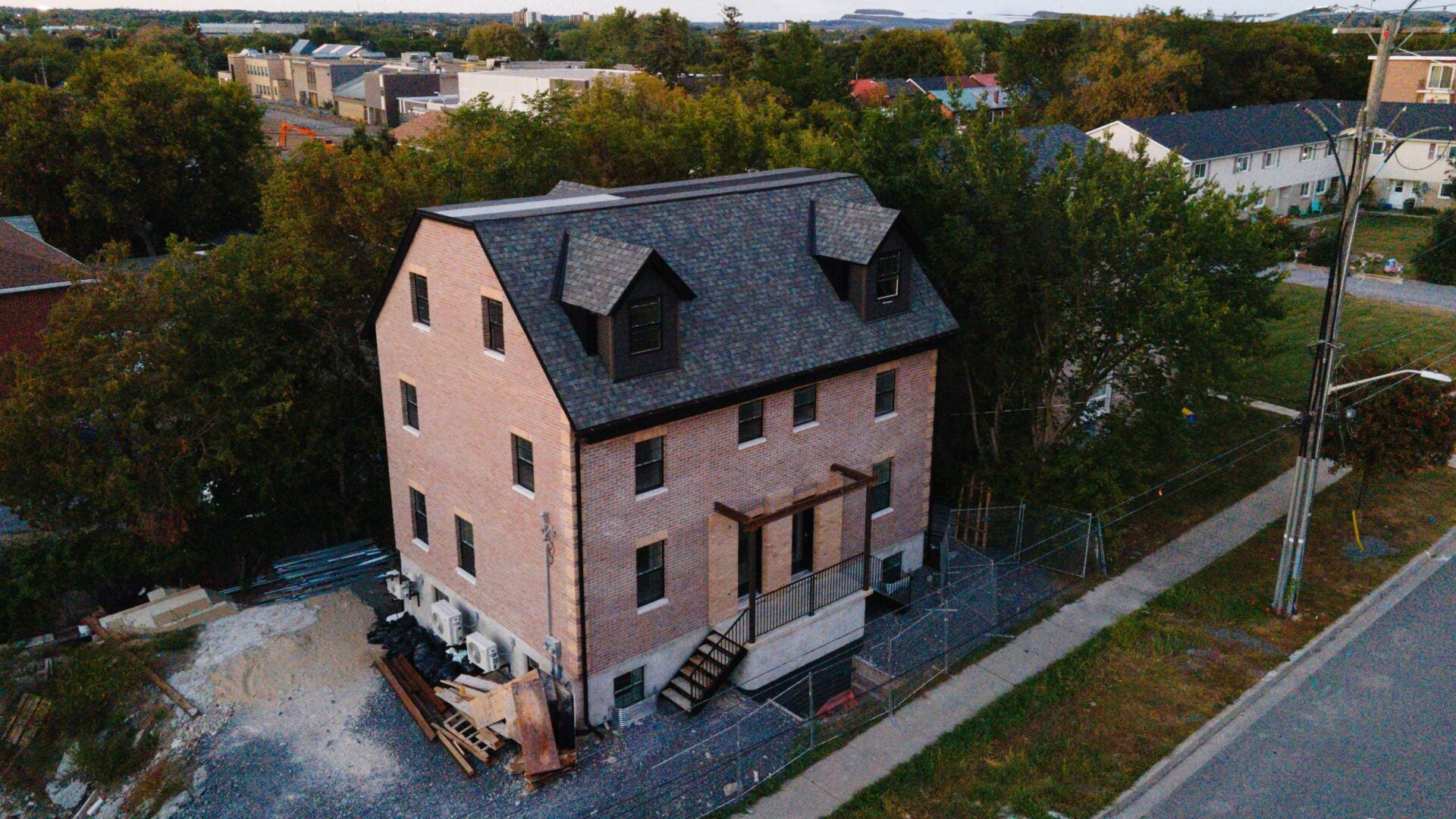 North America first 3D printed 3-story building with a 3D printed basement near Toronto, Canada