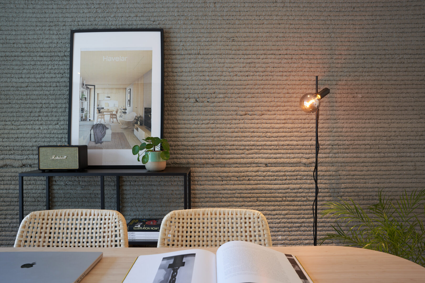 Interior of the Portugal's First 3D Printed House