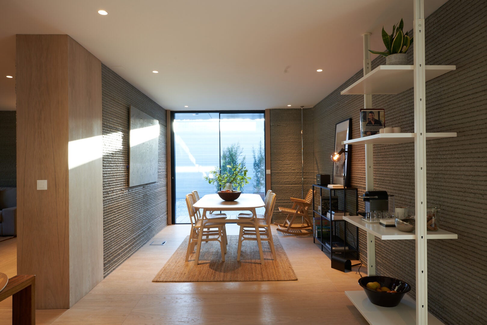 Interior of the Portugal's First 3D Printed House