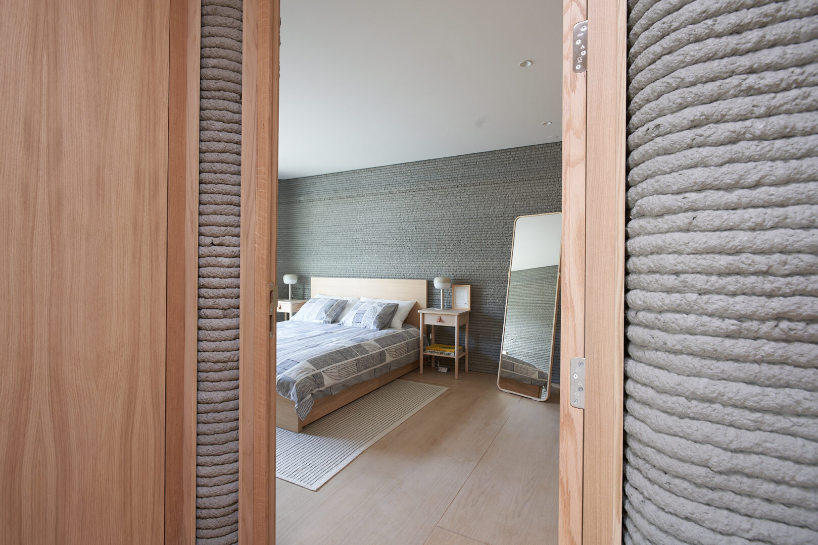 Interior of the Portugal's First 3D Printed House
