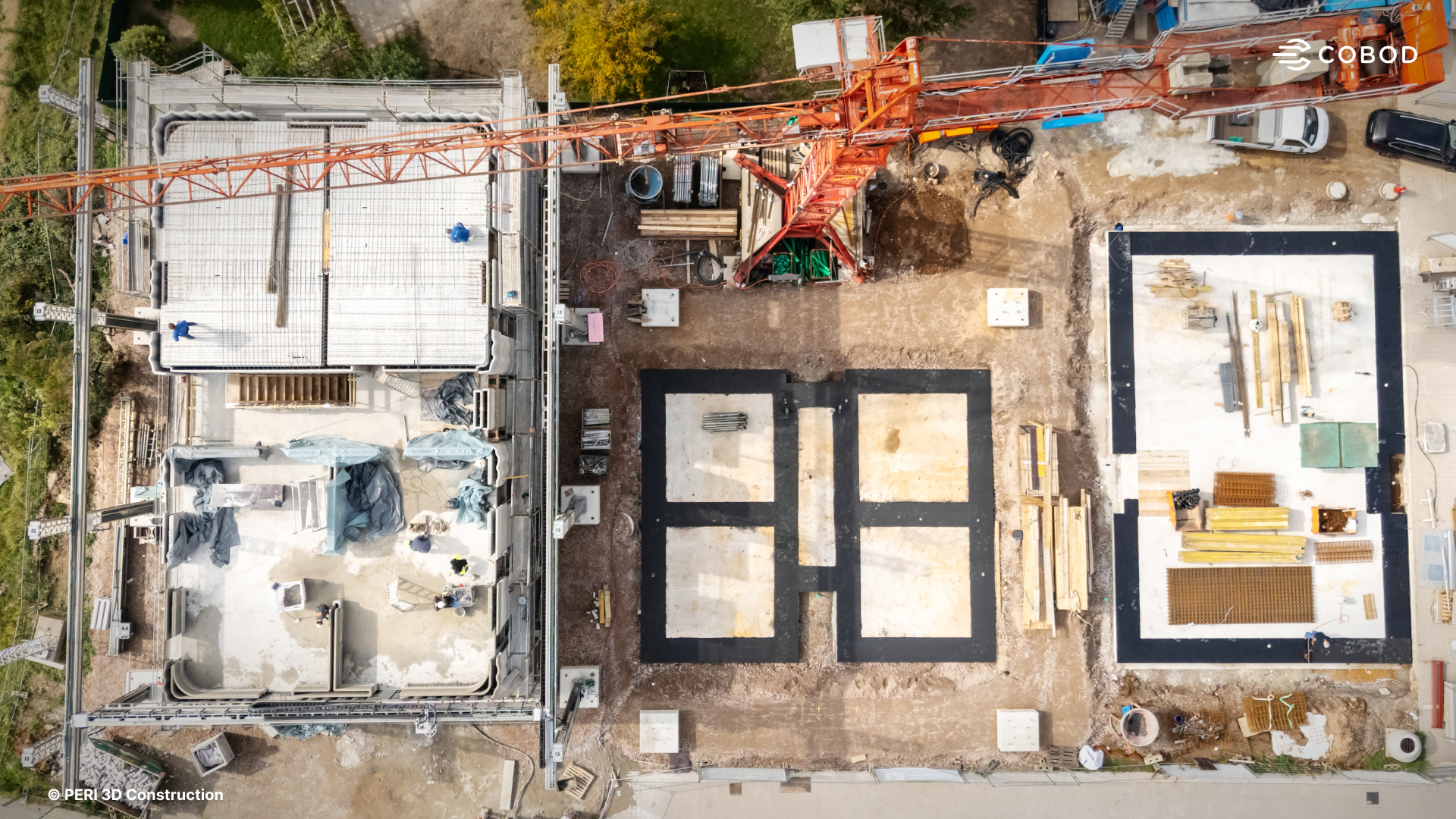 DREIHAUS Large: a 3D printed apartment building with 348.54 m² (3,752 sq ft) of living space, completed in just 26 days.